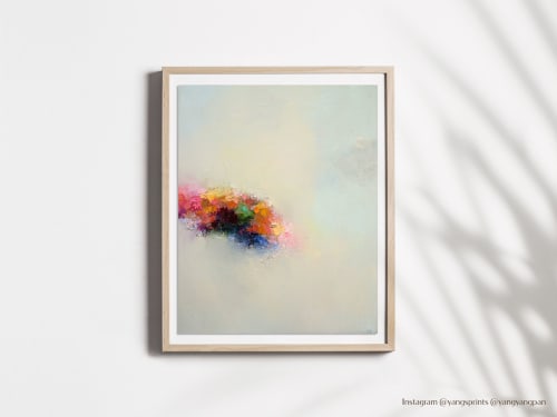 Giclee Print - Abstract Landscape 24 | Paintings by YANGYANG PAN