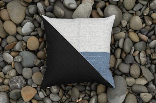 Crater Pillow Cover | Pillows by Vacilando Studios | Captain Whidbey in Coupeville