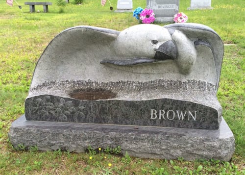 Brown Memorial | Public Sculptures by Jim Sardonis