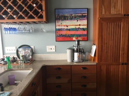 Another Horizon | Paintings by Ellie Harold Fine Art | Private Residence, Frankfort in Frankfort