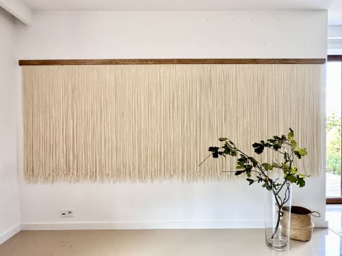 Extra Large Wall Art Macrame-Zorke 40 | Wall Hangings by Olivia Fiber Art