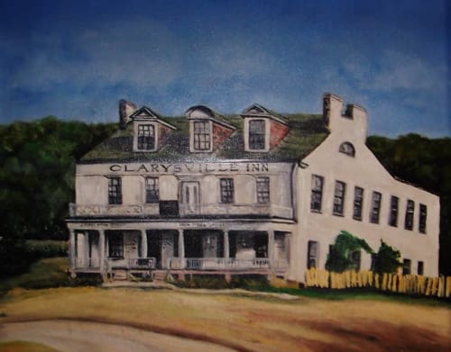 GIFTED! 🎁 Clarysville Inn | Paintings by Scott Joseph Greise