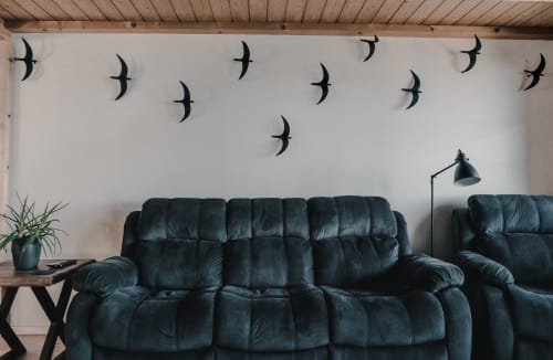 Birds in Flight | Sculptures by Sam Hopkins