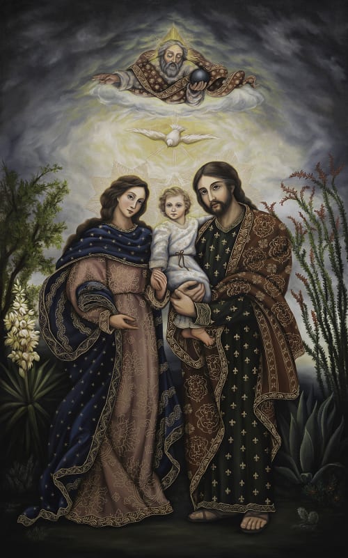 The Holy Family | Paintings by Ruth and Geoff Stricklin (New Jerusalem Studios) | The Roman Catholic Diocese of Phoenix in Phoenix