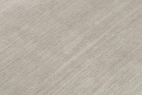 Rug & Kilim’s Plain Contemporary Rug in Solid Silver | Area Rug in Rugs by Rug and Kilim