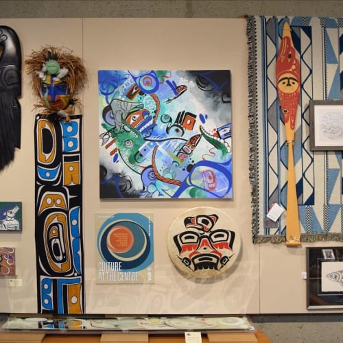 The Herring Protector | Paintings by KC Hall | Museum of Anthropology in Vancouver