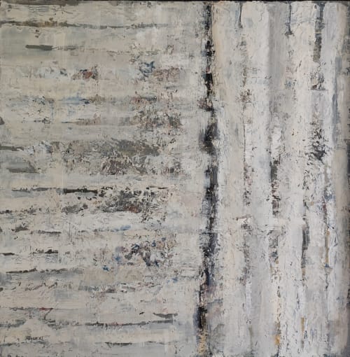 Entrelignes / Between | Oil And Acrylic Painting in Paintings by Sophie DUMONT.