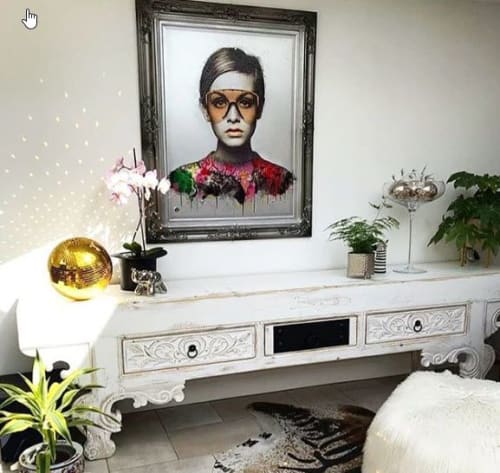 Twiggy | Paintings by Dan Pearce