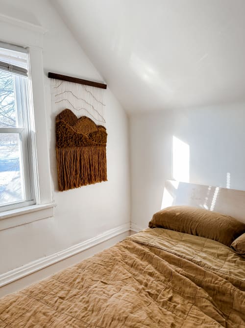 Grasslands no. 4 Weaving | Wall Hangings by Sarah Lawrence