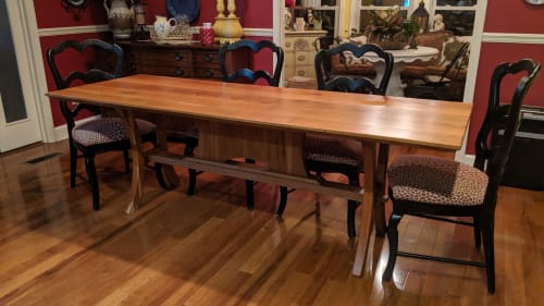Cherry Dining Table | Tables by Old Line Craft