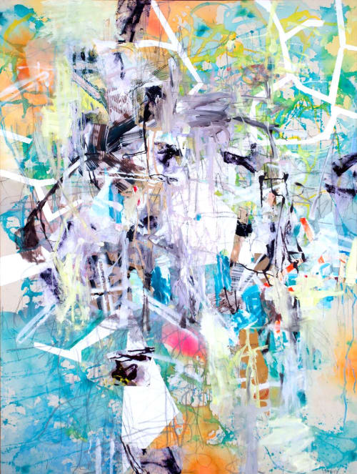 Undertow | Oil And Acrylic Painting in Paintings by Galen Cheney