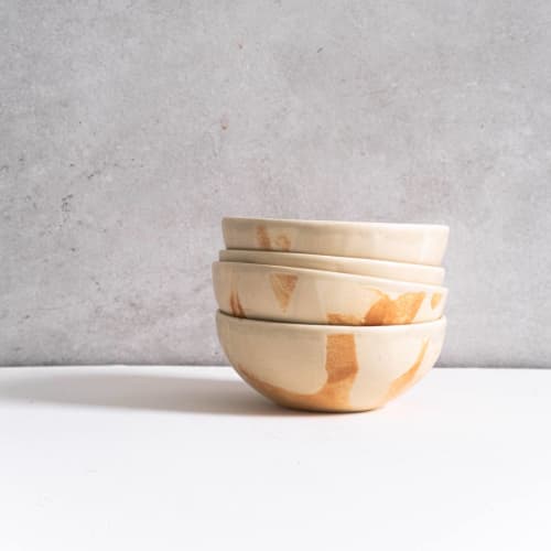 Beige Matte Stoneware Bowl | Dinnerware by Creating Comfort Lab