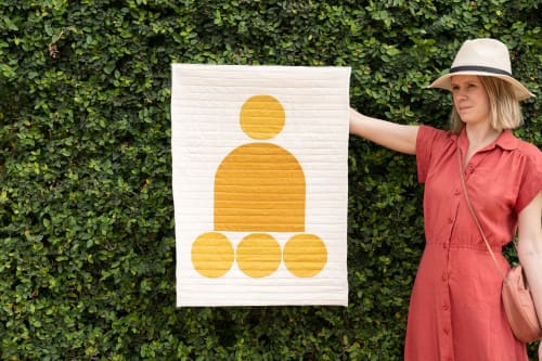 Electric Sun Wall Quilt | Tapestry in Wall Hangings by Vacilando Studios | Savannah in Savannah