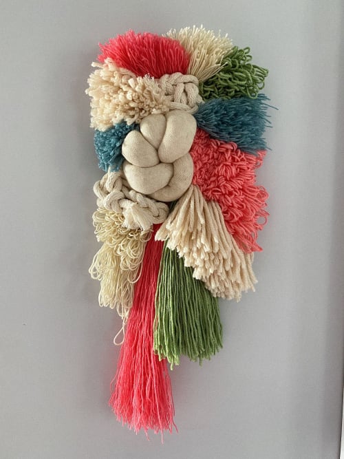 S woven wall decoration, wall hanging | Tapestry in Wall Hangings by Awesome Knots