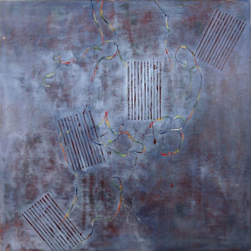 Manifest Destiny V | Paintings by Marie Bourget