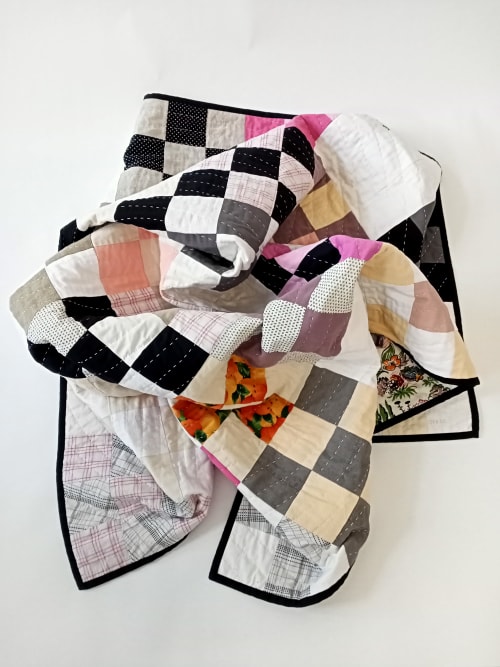 Patchworkquilt "Fairtrade" | Linens & Bedding by DaWitt | Daniela Witt Studio in Leipzig