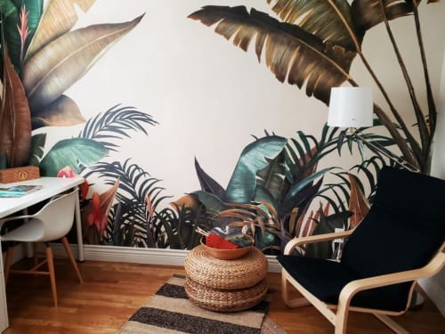 “Tropical Therapy in my Home Office” Project | Interior Design by Tracey MacKenzie