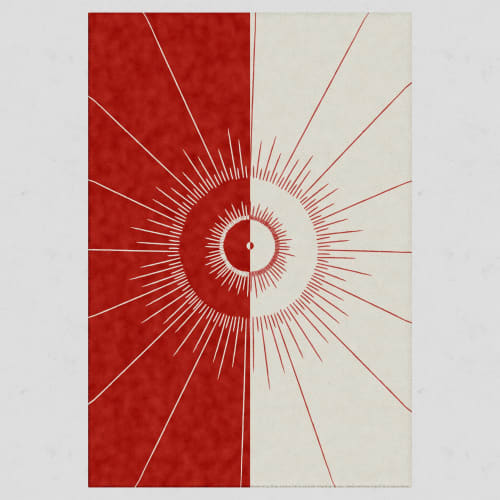 Astros Sunset Square | Area Rug in Rugs by Woop Rugs