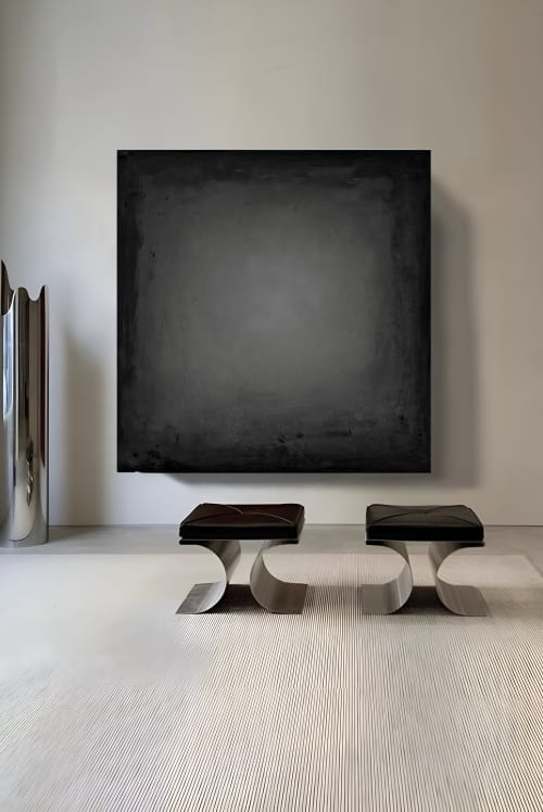INSIDE OUT · Shades of Charcoal Gray | INSIDE OUT Collection | Wall Hangings by Sizmari