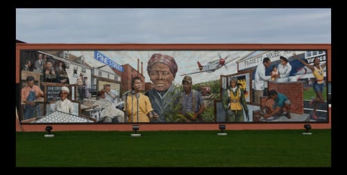 Cambridge African American Heritage | Street Murals by Michael Rosato