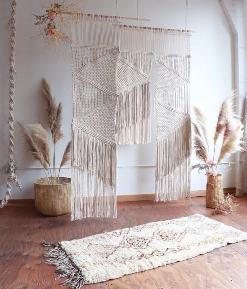 Modern Macrame Wall Hanging | Tapestry in Wall Hangings by Modern Macramé by Emily Katz