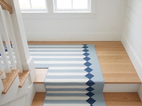 Handwoven Woolen Runner Rug | Rugs by Evergreen C
