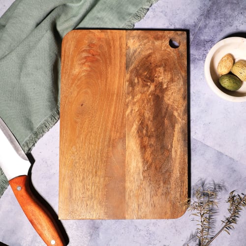 Wooden Chopping Board (Square) | Serveware by FIG Living
