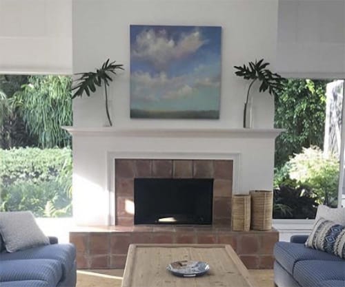 "Skylight" | Oil And Acrylic Painting in Paintings by Carrie Megan