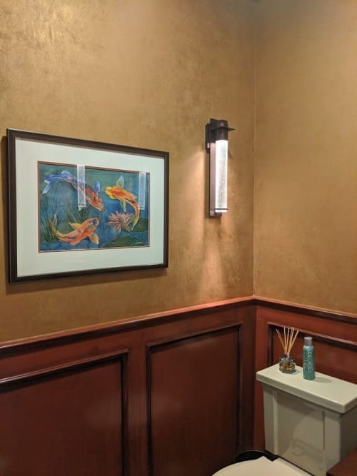 Swimming for Joy | Paintings by Claudia E. Kazachinsky