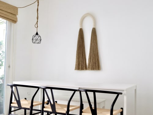 Large Jute Arcus with natural color  Arch | Macrame Wall Hanging by YASHI DESIGNS