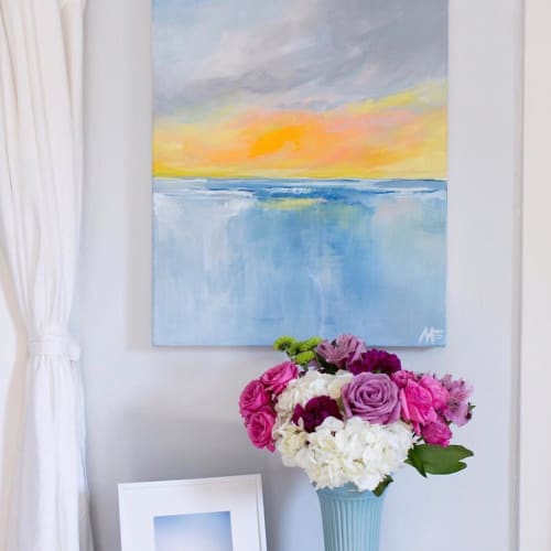Sunset Beach | Paintings by Art by Megan