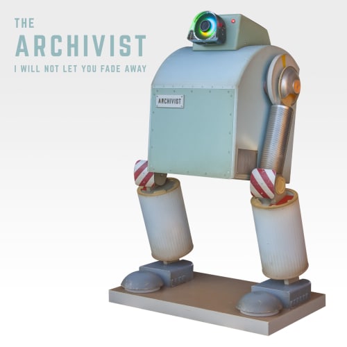 The Archivist | Sculptures by Toby Atticus Fraley | Arrow Electronics in Centennial