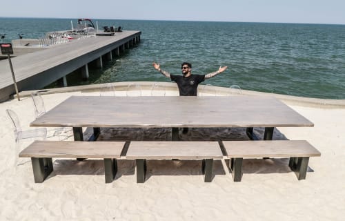 Beach Banquet Table | Tables by Michael Difazio Reclaim Artistry