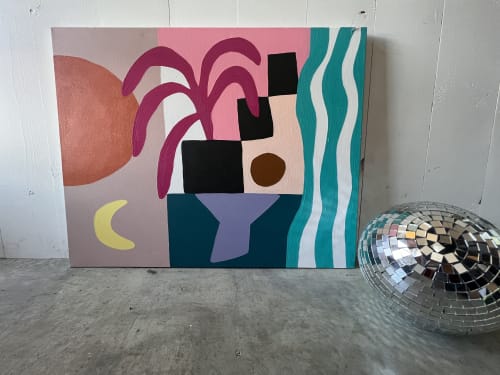 Sun Down | Oil And Acrylic Painting in Paintings by Coby Starck