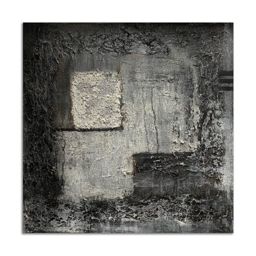 Exit Strategy - Original mixed-media abstract | Mixed Media in Paintings by J. Kent Martin