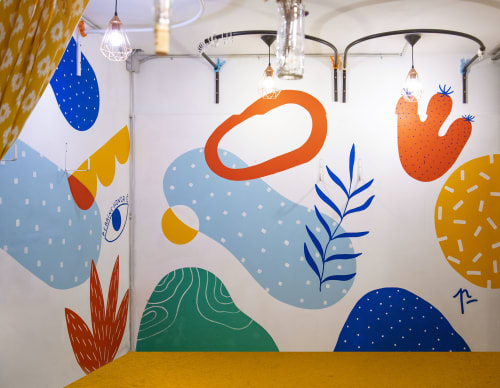 Rollitoasi Shop | Murals by Perrine Honoré