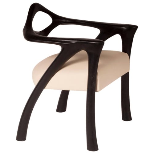 Amorph Darcey Dining Chair, Ebony Stained | Chairs by Amorph