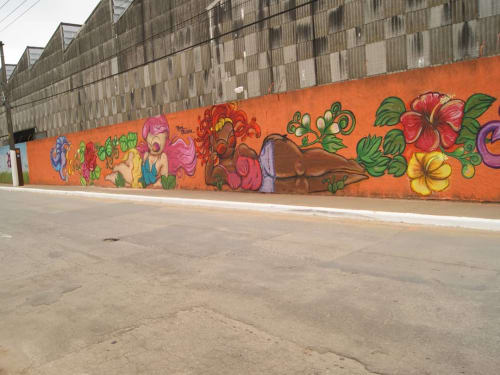 Mural Art | Street Murals by Mari Oliveira Visual Artist | jardim keralux in Ermelino Matarazzo