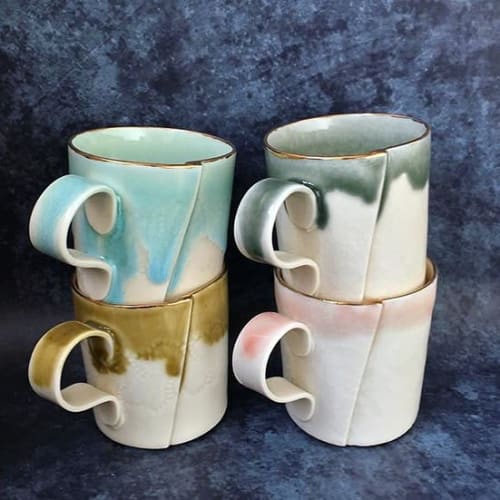 Mugs | Vases & Vessels by Louise Hall | Cardiff in Cardiff
