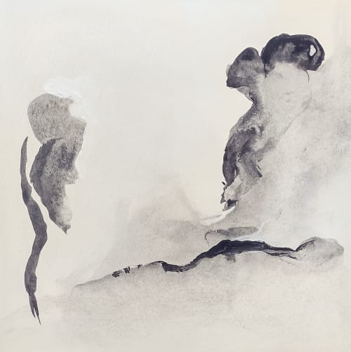 'like smoke in wind' | Oil And Acrylic Painting in Paintings by Everything Eventually Studio