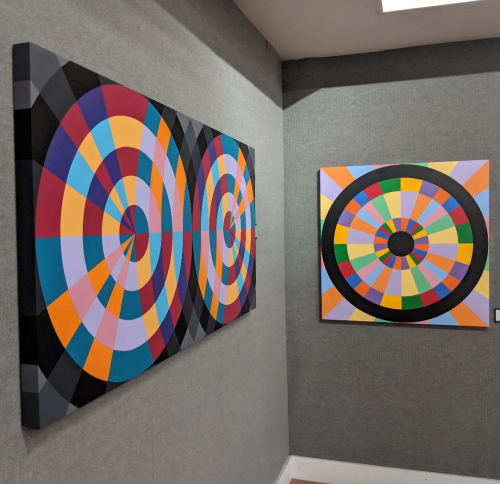 Optical | Paintings by Jason Wilson | Paseo Arts District in Oklahoma City