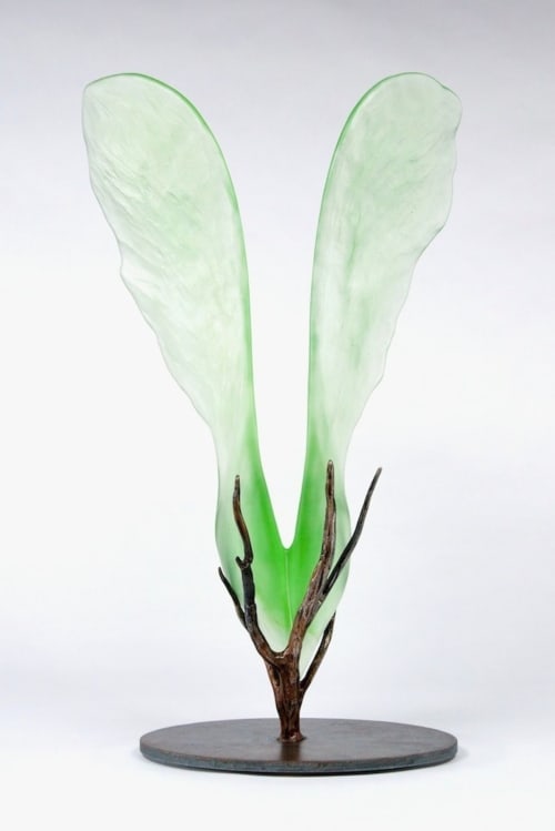DJR Glass / "On a Wing and a Prayer" | Sculptures by DJR Glass / Donna J. Rice | Pittsburgh, Pennsylvania in Pittsburgh