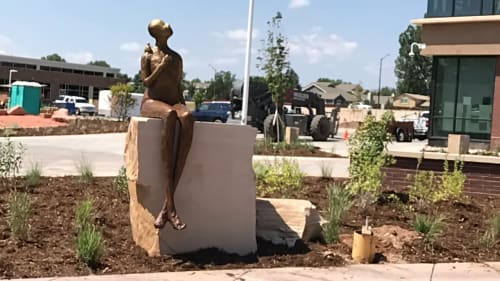 Heartsong | Public Sculptures by Lorri Acott | Front Range Community College - Larimer Campus in Fort Collins