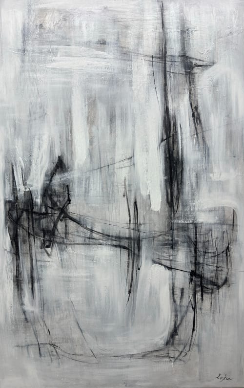 Sculpted Silence | Oil And Acrylic Painting in Paintings by Anastasiia Krykun