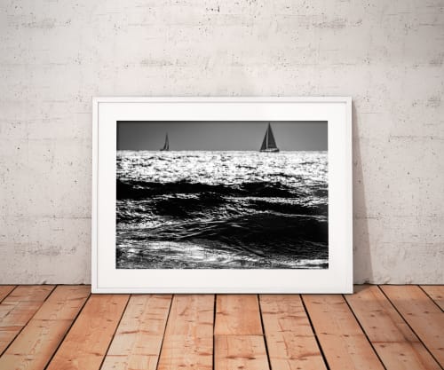 Two Sailboats | Limited Edition Print | Photography by Tal Paz-Fridman | Limited Edition Photography