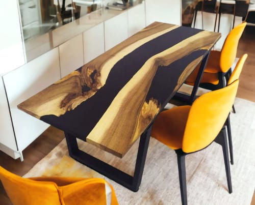 Epoxy Dining Table, Epoxy Resin Table, Epoxy Wood Table | Tables by Innovative Home Decors