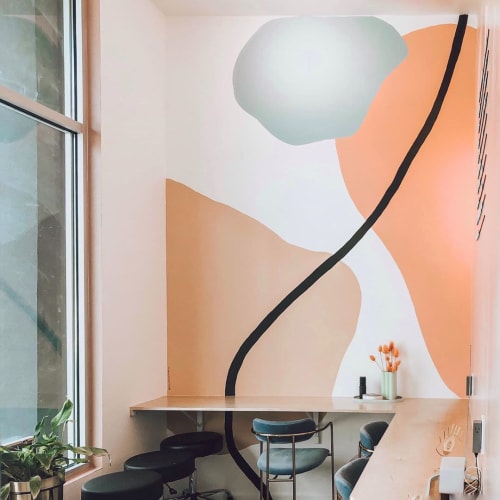 Custom Mural | Murals by Soledad Fernandez-Whitechurch | Lash Krush in Austin