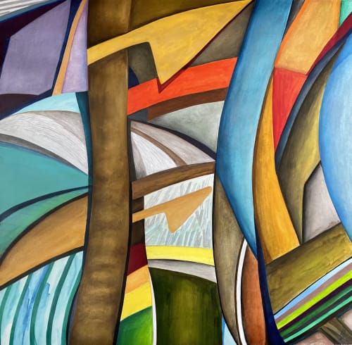 'Andalusian summer' | Paintings by SANGEETA S
