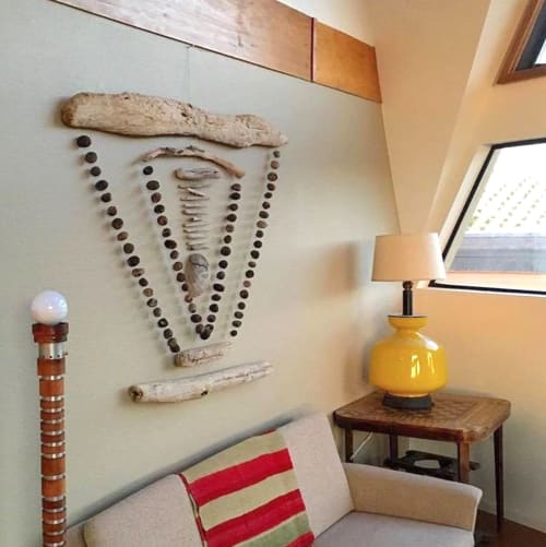 Twins (Wall Sculputre) | Wall Hangings by Jane Maroni Organic Design | Hotel Cielo Rojo in San Francisco