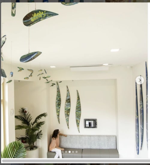 Namaka's Scales | Sculptures by Nadia Fairlamb Art | Kokua Hale in Honolulu